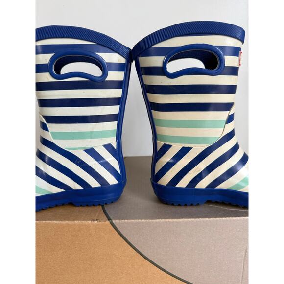 Hunter x Target Toddler Striped Boots - SZ 8 - Picture 7 of 13